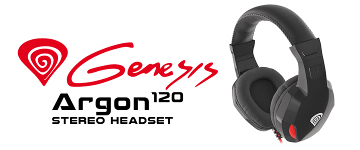 Геймърски слушалки с микрофон Genesis Gaming Headset Argon 120, NSG-1438