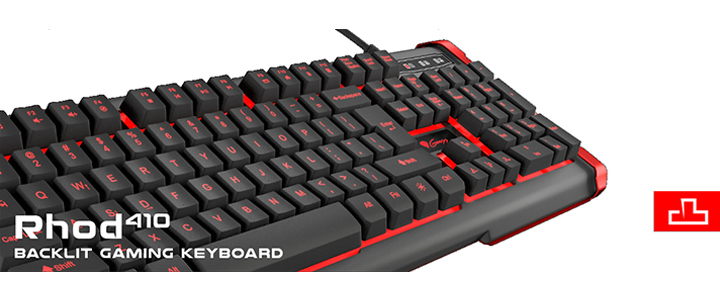 Клавиатура Genesis Gaming Keyboard Rhod 410, Backlight, NKG-0913