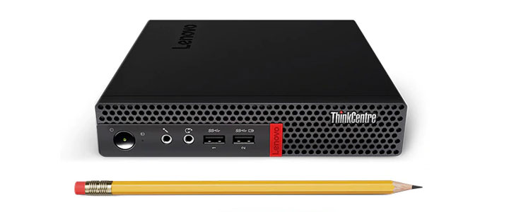 Компютър Lenovo ThinkCentre M625q Tiny Thin Client, AMD Е2-9000e (2.0GHz, 1MB cache), 4GB DDR4, 32GB SSD, 10TL001RBL