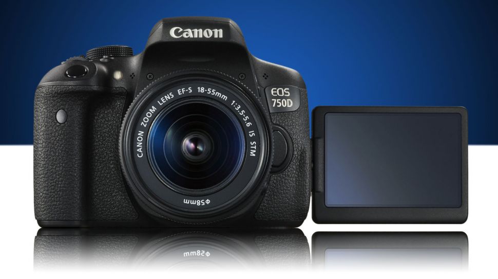 Огледално-рефлексен фотоапарат, Canon EOS 750D + EF-S 18-55 IS STM + Canon LENS EF 50mm f/1.8 STM + DSLR ENTRY Accessory Kit (SD8GB/BAG/LC)