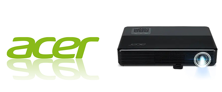 Мултимедиен проектор Acer Projector XD1320Wi, DLP, WXGA (1280x800), 4000 LED lm (1600 ANSI lm), 1M:1, 3D, HDMI, USB, Черен, MR.JU311.001_MC.JBG11.00E