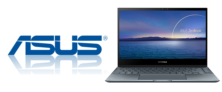 Лаптоп Asus Zenbook Flip UX363JA-WB502T, Numpad, Core i5-1035G4, 13 Инча FHD, 8 GB, 512 GB SSD, Iris Plus Graphics, Win 10, Сив, 90NB0QT1-M04950