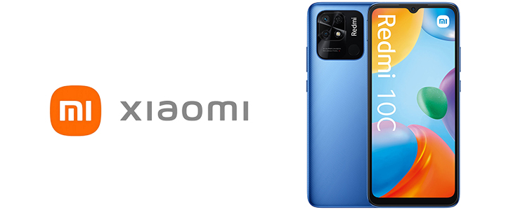 Смартфон XIAOMI Redmi 10C, 6.71 Инча (720 x 1650), Android 11, Octa-core, 4 GB, 64 GB, 50 MP + 2 MP / 5 MP, Dual SIM, Син, MZB0B35EU