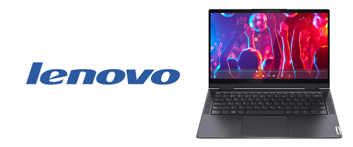 Лаптоп LENOVO Yoga 7, AMD Ryzen 5 5600U, 14 Инча FHD (1920 х 1080), Touch, 16 GB  LPDDR4X, 1 TB SSD, AMD Radeon Graphics, Win 10 Home, Сив, 82N7000QBM