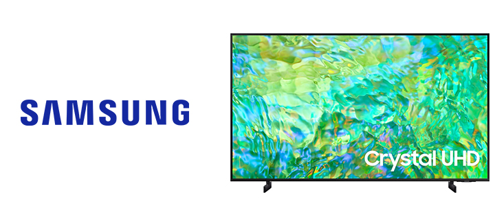 Телевизор Samsung 43CU8072, 43 инча 4K UHD, LED, Smart Tizen, Crystal Processor 4K, 50 Hz, Q-Symphony, HDMI, USB, WiFi, Черен, UE43CU8072UXXH