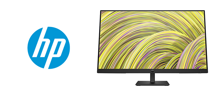 Монитор HP P27h G5, 27 инча FHD, 1920 х 1080, IPS, 5 ms, 75 Hz, 1000:1, 250 cd/m2, DP, HDMI, Черен, 64W41AA#ABB