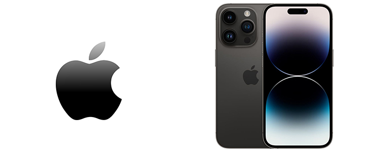 Смартфон Apple iPhone 14 Pro Max, 6.7 инча XDR OLED, 6 GB, 128 GB, iOS 16, Hexa-core, 48 MP + 12 MP + 12 MP / 12 MP, Dual SIM, Черен, MQ9P3RX/A