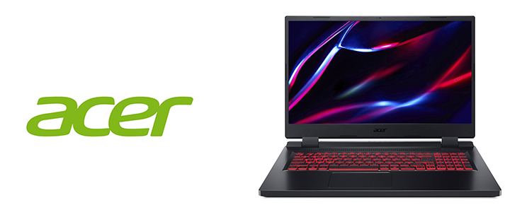 Лаптоп ACER AN517-42-R670, 17.3 инча WQHD, AMD Ryzen 9 6900HX, 16 GB DDR5, 1 TB SSD, NVIDIA RTX 3070 Ti, Endless OS, Черен