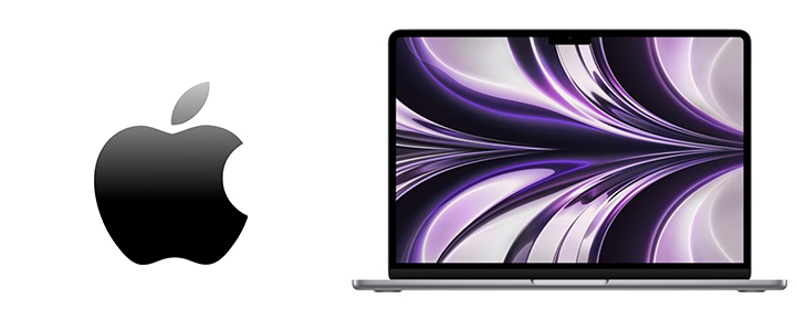 Лаптоп APPLE MacBook Air, 13.3 инча (2560 x 1664), M2 / 8-core CPU, 8 GB, 512 GB SSD, 10-core GPU, Сив, MLXX3ZE/A