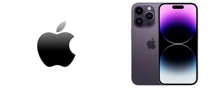 Смартфон Apple iPhone 14 Pro, 6.1 инча XDR OLED, iOS 16, Hexa-core, 6 GB, 256 GB, 48 MP + 12 MP + 12 MP / 12 MP, Dual SIM, Лилав, MQ1F3RX/A