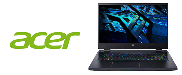 Лаптоп Acer Predator Helios 300 PH317-56-911Z, Core i9-12900H, 17.3 инча, 16 GB DDR5, 1 TB SSD, RTX 3070Ti, Win 11, Черен, NH.QGFEX.007_NP.BAG1A.288