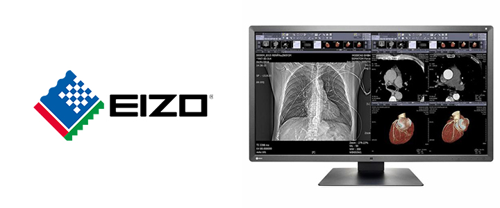 Медицински монитор EIZO RadiForce MX315W, 30 инча 4K, 4096 x 2160, IPS, 25 ms, 16:10, 8 MP, Цветен, DVI, DisplayPort, Черен, EIZO-MX315W