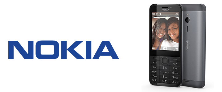 Мобилен телефон NOKIA 230 DARK SILVER, 2.8 инча QVGA (240 x 320), 16 MB RAM, 2 MP / 2 MP, Mini-SIM, Bluetooth, FM, 1 x micro-USB 2.0, 1 x 3.5 mm, Сив