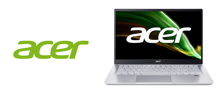 Лаптоп Acer Swift 3, SF314-43-R4N2, AMD Ryzen 5 5500U, 14 инча FHD, 8 GB DDR4, 512 GB SSD, AMD Radeon, Linux, Сребрист, NX.AB1EX.018