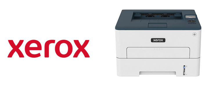 Монохромен лазерен принтер Xerox, B230, A4, 34 ppm, Duplex, Ethernet, WiFi, USB 2.0, Бял / Син, B230V_DNI