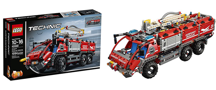 Конструктор ЛЕГО ТЕХНИК - Пожарникарски спасителен камион, LEGO Technic, 42068 