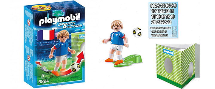 Комплект Плеймобил 6894 - Футболист Франция, Playmobil, 291285, Виж цена