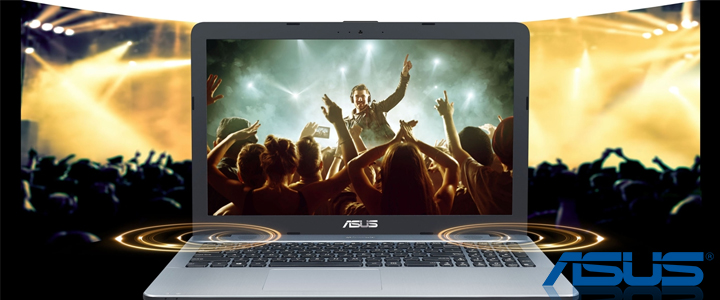Лаптоп Asus X540NA-GQ052, Intel Quad-Core Pentium N4200, 15.6 инча HD 1366X768 LED Glare, 4096MB DDR3L 1600MHz, 1TB HDD, Черен, 90NB0HG1-M02550