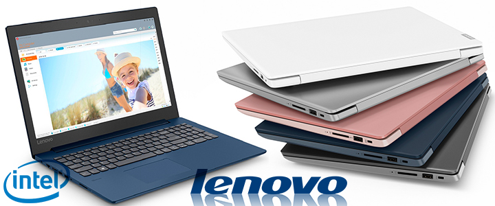 Лаптоп Lenovo IdeaPad 330, 15.6 инча, QuadCore, Radeon 530 2GB, 4GB DDR4, 1TB HDD, HDMI, Тъмносин, 81D10080BM