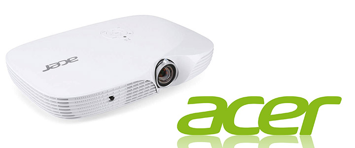 Мултимедиен проектор Acer Projector K650i Portable DLP LED 1080p (1920x1080) 1400 ANSI Lumens 3D Ready MR.JMC11.001. Изгодни цени в Mallbg.