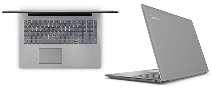 Лаптоп Lenovo IdeaPad 320 14.0 инча, N3060 up to 2.48GHz, 4GB, 1TB HDD, HDMI, WiFi, BT, HD cam, Platinum Grey, 80XQ0035BM