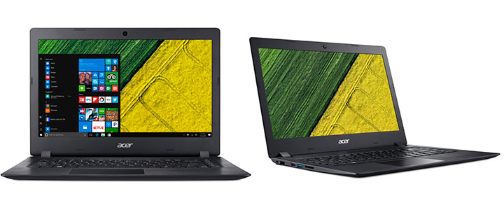 Лаптоп Acer Aspire 1, Intel Celeron N3450 (up to 2.2 GHz, 2MB), 14' HD (1366x768) LED-backlit Glare, Cam, 4GB DDR3L, 32GB eMMC, Intel HD Graphics 500, 802.11, NX.SHXEX.026