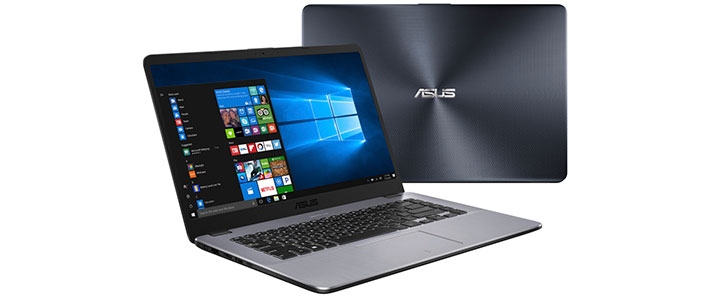 Лаптоп Asus X505BP-BR013, AMD Dual Core A9-9420 (up to 3.6GHz, 1MB), 15.6 инча HD (1366x768) LED Anti-Glare, Web Cam, 90NB0G02-M01200