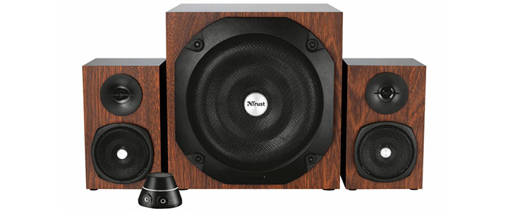 Тонколони, TRUST Vigor Wireless 2.1 Speaker Set with Bluetooth, 21243