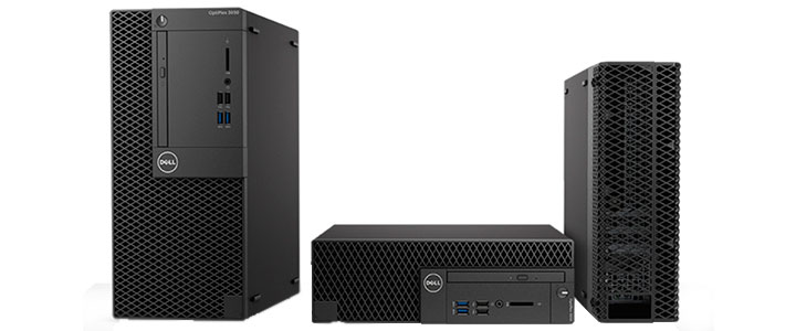 Настолен компютър Dell OptiPlex 7050 SF, Intel Core i7-7700 (3.60GHz, 8MB), 8GB 2400MHz DDR4, 500GB HDD, DVD+/-RW, Intel HD 630, Intel vPro, Mouse&Keyboard, N013O7050SFF02