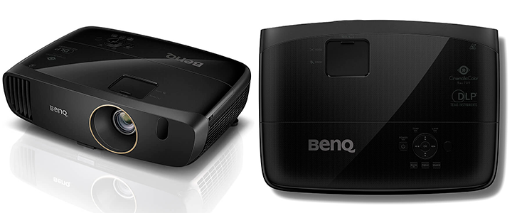 Видео проектор BenQ W2000+, DLP, 1080p (1920x1080), 15000:1, 2200 ANSI Lumens, VGA, HDMI, RCA, Speakers 2x10W, 3D Ready, Черен, 9H.Y1J77.18E