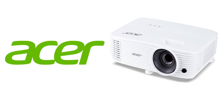 Проектор Acer Projector P1350WB, DLP, WXGA (1280x800), 20000:1, 3700 Lumens, 3D 144Hz, VGA x2, RCA, HDMI/MHL, HDMI, Audio in, USB (Type A for Multimedia), USB, MR.JPN11.001 