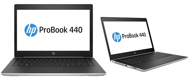 Лаптоп HP Probook 440 G5, Core i5-8250U (1.6Ghz, up to 3.4GH/6MB/4C), 14 инча HD AG + WebCam 720p, 4GB 2400Mhz 1DIMM, 500GB 7200rpm, NO DVDRW, FPR, 3GH69EA