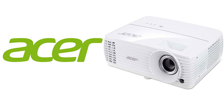 Проектор Acer P1650, DLP, WUXGA (1920x1200), 1080p 120Hz, 3500Lm, 10000:1, 3D 144Hz, Low Input Lag, HDMI, HDMI/MHL, VGA x2, RCA, Audio in, MR.JQA11.001