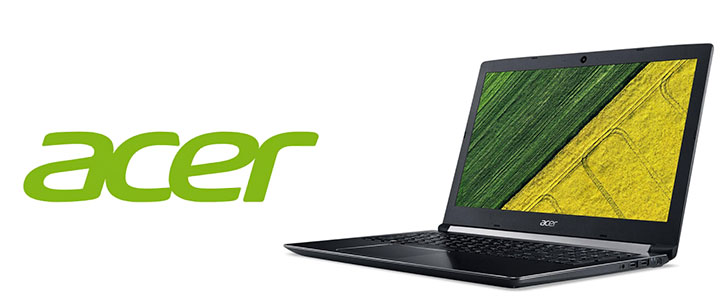 Лаптоп Acer Aspire 5, Intel Core i3-8130U (up to 3.40GHz, 4MB), 17.3 инча HD+ (1600x900) Glare, HD Cam, 8GB DDR4, 1TB HDD, NX.GVQEX.007
