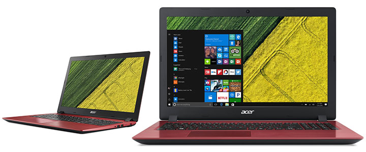 Лаптоп Acer Aspire 3, Intel Celeron N4100 Quad-Core (up to 2.40GHz, 4MB), 15.6 инча HD (1366x768) Glare, HD Cam, 4GB DDR3L, 128GB SSD, NX.GW5EX.003