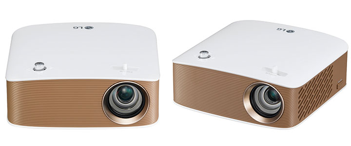  Мултимедиен проектор LG PH150G Portable MiniBeam Projector, Built-in type to 2.5 hour battery life,RGB LED, LCoS , HD (1280x720), 100 000:1, 130 ANSI Lumens, HDMI (MHL), PH150G
