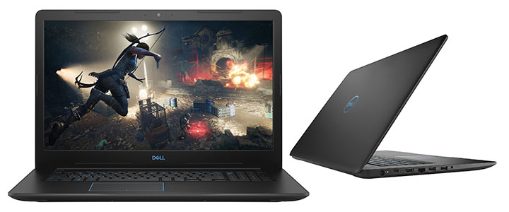 Лаптоп Dell G3 3779, Intel Core i5-8300H Quad-Core (up to 4.00GHz, 8MB), 17.3 инча FullHD (1920x1080) IPS Anti-Glare, HD Cam, 8GB 2666MHz DDR4, 5397184100530