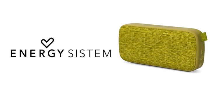 Тонколона Energy Fabric Box 3+ Trend, 2.0, Bluetooth до 9 часа време за работа, жълта ,микрофон, TWS, FM, WAV/ MP3, 44650