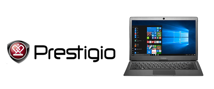 Лаптоп Prestigio SmartBook 133S (PSB133S01ZFH_DG)(сив), двуядрен Apollo Lake Intel Celeron N3350 1.1/2.4 GHz, 13.3 инча, PSB133S01ZFH_DG