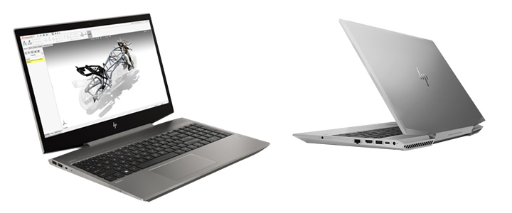 Лаптоп HP ZBook 15v G5, сив, шестядрен Coffee Lake Intel Core i7-8750H 2.2/4.1 GHz,15.6 инча (39.62 cm), 2ZC56EA