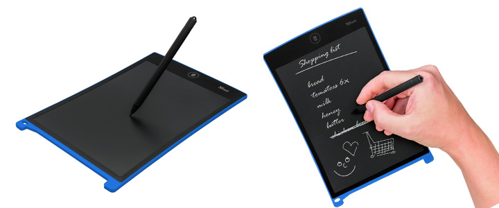 Графичен таблет TRUST Wizz Digital Writing Pad with 8.5 инча LCD screen, 22357