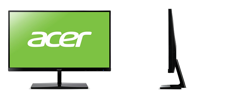 Монитор Acer ED245Qabi, LED, IPS, 60cm (23.6 ), Format: 16:9, Resolution: Full HD (1920x1080), ZeroFrame, Response time: 4ms, UM.UE5EE.A02