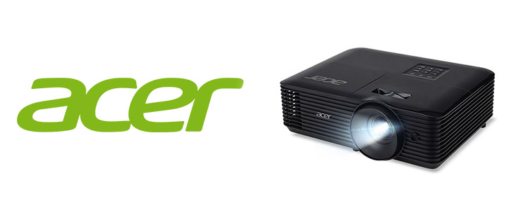 Мултимедиен проектор, Acer Projector X1326AWH, DLP, WXGA (1280x800), 4000 ANSI Lm, 3D, 20000:1, MR.JR911.001