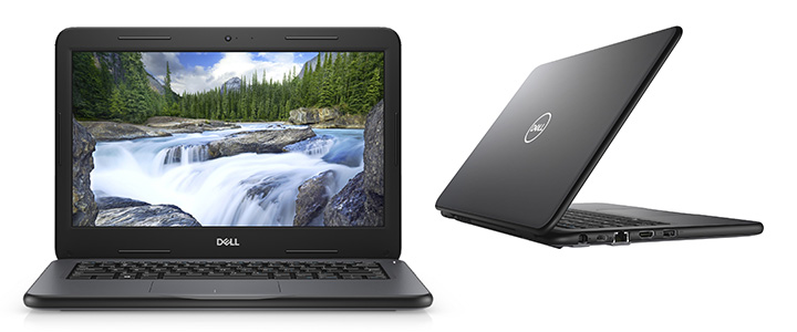 Лаптоп, Dell Latitude 3300, Intel Core i3-7020U (3M Cache, 2.3 GHz), 13.3 инча HD (1366x768) AntiGlare, N005L330013EMEA_UBU