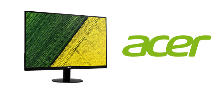 Монитор Acer SA270Abi, 27 инча (68.58 cm) IPS панел, Full HD, 4 ms, 250 cd/m2, HDMI, VGA, UM.HS0EE.A01