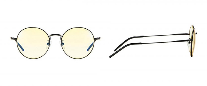 Геймърски очила GUNNAR Ellipse Onyx, Amber, GUN-ELL-00101