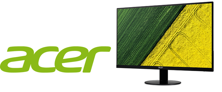 Монитор Acer SA220Qbid, 21.5 инча, Wide IPS Anti-Glare, ZeroFrame, 4 ms, 100M:1, 250 cd/m2, 1920x1080 FullHD, VGA, DVI, HDMI, Черен, UM.WS0EE.002