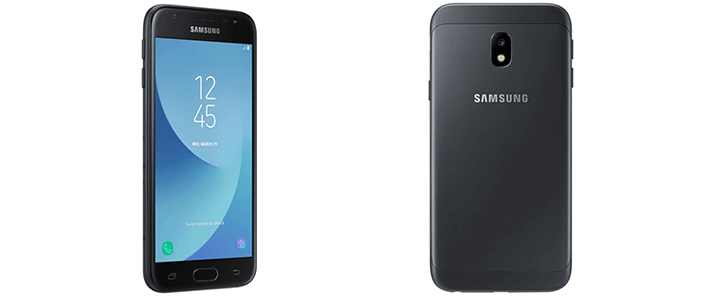 Смартфон Samsung SM-J330F GALAXY J3 (2017), Duos, Черен, SM-J330FZKDROM