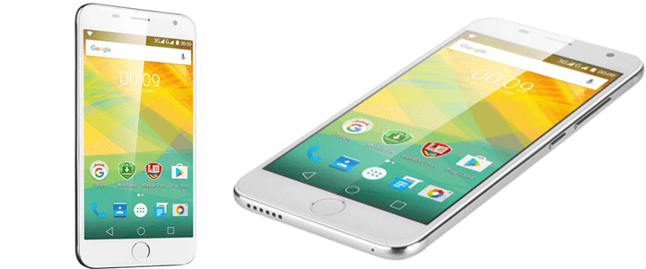 Смартфон Prestigio Grace R7, PSP7501DUO, fingerprint scanner, dual SIM, 3G, 5.0 инча (720-1280) IPS 2.5D display, Android 6.0, PSP7501DUOSILVER