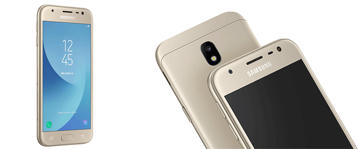 Смартфон Samsung SM-J330F GALAXY J3 (2017), LTE, Златист, SM-J330FZDNBGL